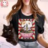 Cute Cat Ramen Bowl Japanese Noodle Shirt