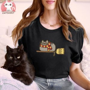 Cute Cat Wizard Hogwarts Harry Potter Unisex T Shirt