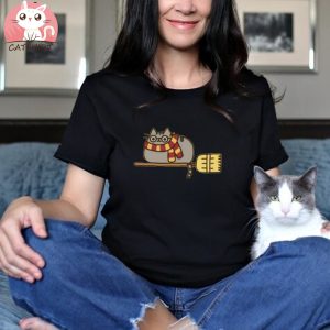 Cute Cat Wizard Hogwarts Harry Potter Unisex T Shirt