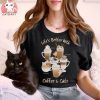 Cute Coffee Cats Kawaii T Shirt