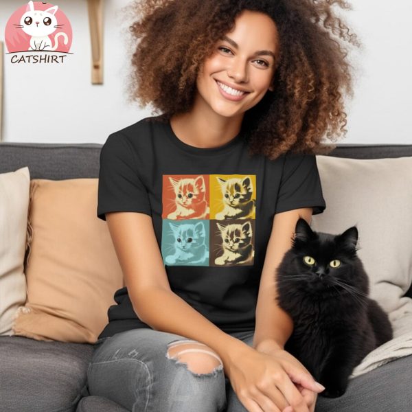 Cute Kittens Kids T shirt