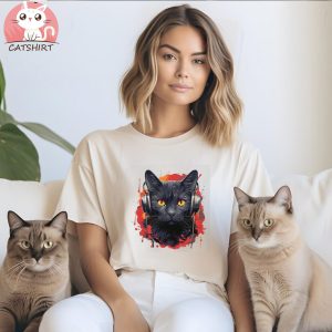 DJ Cat T Shirt Mixing Style and Comfort Shirt