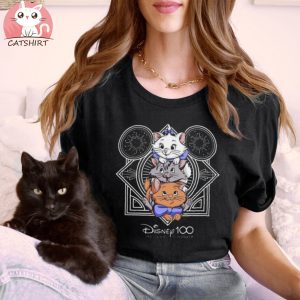 Disney 100 Years of Wonder The Aristocats Cats T Shirt