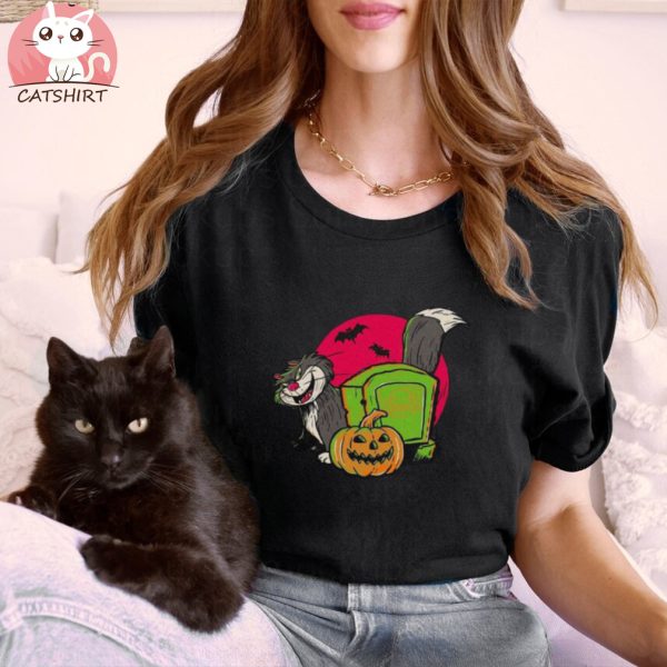 Disney Halloween Lucifer Cat T Shirt