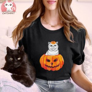 Exotic Shorthair Cat Pumpkin Cat Shirt