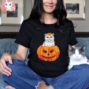 Exotic Shorthair Cat Pumpkin Cat Shirt