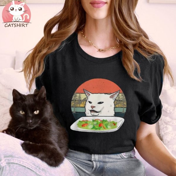 Funny Cat Meme Short Sleeve Unisex T Shirt