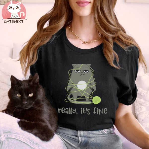 Funny Cat Teee Shirt