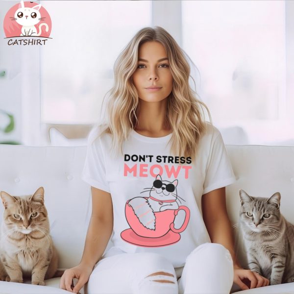 Funny Cat Tshirt, Cat Sweater For Women, Christmas Cat Shirt