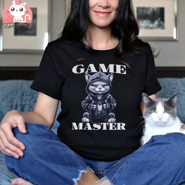 Funny Family Board Night Game Host Cat Lover T shirt