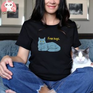 Funny Free Hugs Cat Shirt