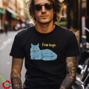 Funny Free Hugs Cat Shirt