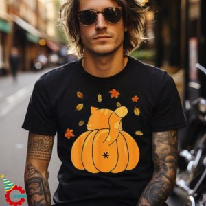 Funny Halloween Ca Cat Pumpkin Jack O Lantern Gift Unisex Shirt