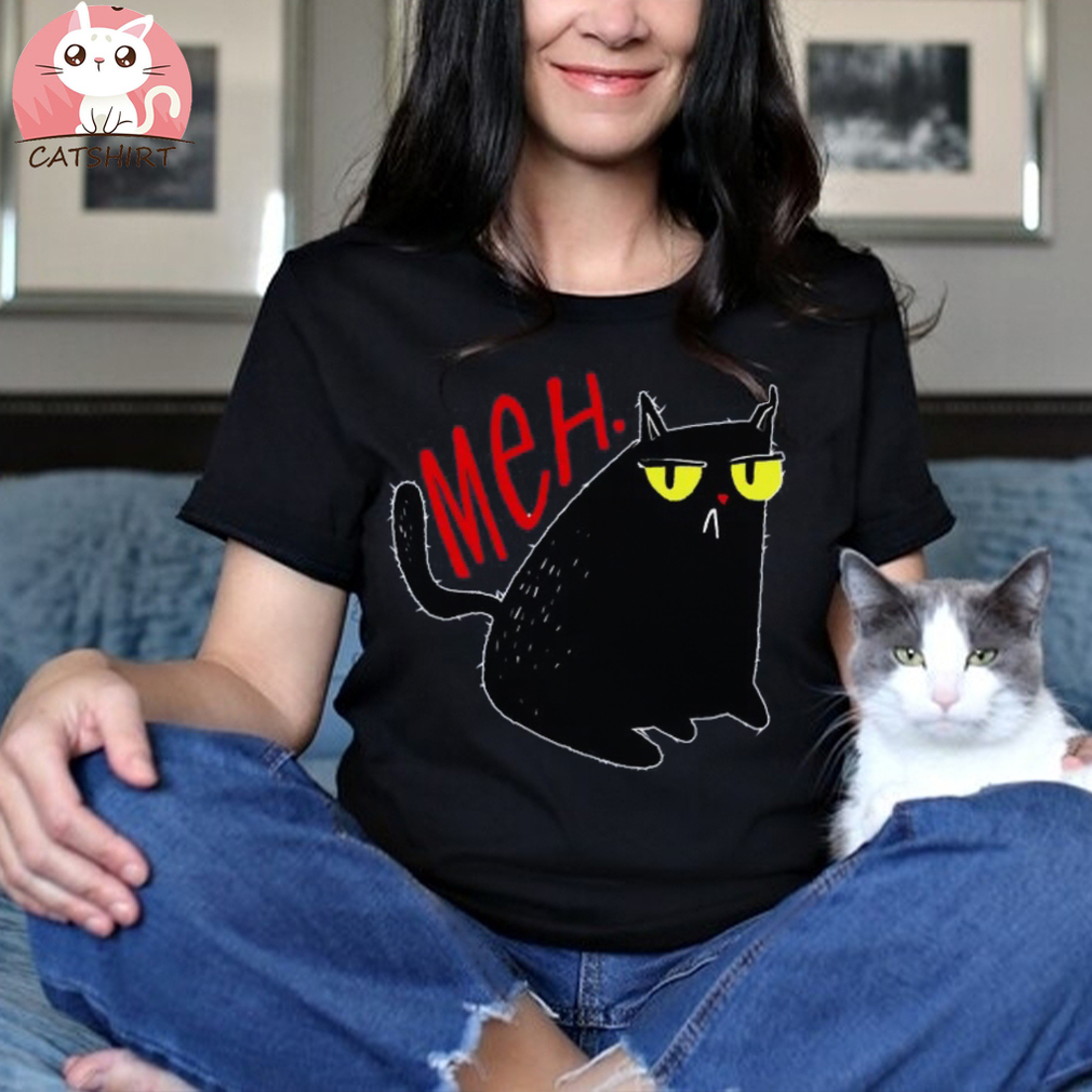 Funny Meh. Cat Meme For Cat Lovers Sweatshirt