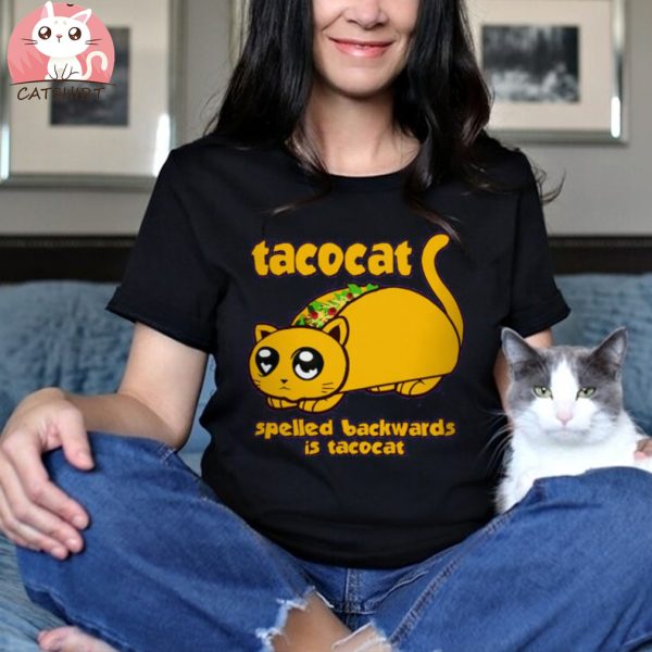 Funny! Taco Cat Kids T Shirt