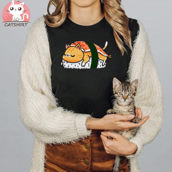 Funny sushi cat T Shirt