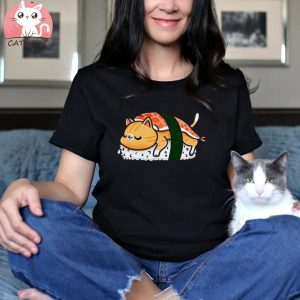 Funny sushi cat T Shirt