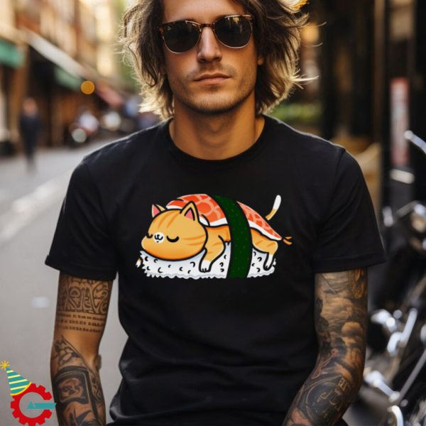 Funny sushi cat T Shirt