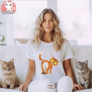 Gift For Her Cat Lover Funny T Shirt