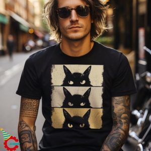 Grumpy Black Kitten Shirt