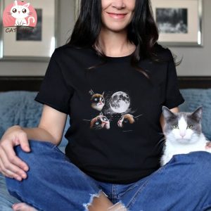 Grumpy Cat Outer Space Graphic T shirt