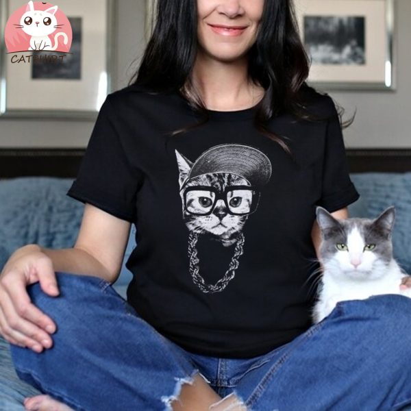 HIPSTER CAT SHIRT