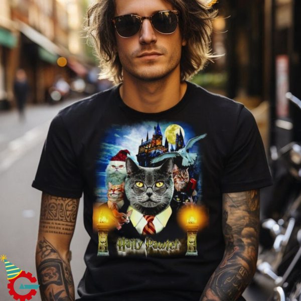 Hairy Pawter – Harry Potter Cats – The Mountain – Adult Unisex T Shirt