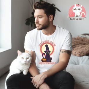 Halloween Black Cat Apothecary Shirt