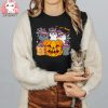 Halloween Cats Anime Cat Kawaii Neko Pumpkin Cat Lover Witch Shirt