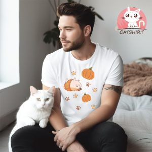 Halloween Pumpkins Fat Cat Beeteeshop Trending Unisex T Shirt