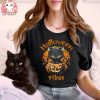 Halloween Vibes For Happy Halloween 2023 Halloween Cat Shirt