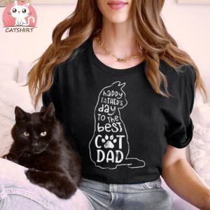 Happy Father’s Day To The Best Cat Dad SVG, Father’s Day SVG, Cat Dad SVG graphic t shirt