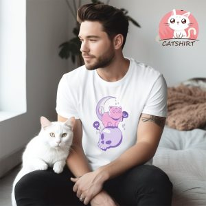 Harajuku Cat Pastel Goth Shirt