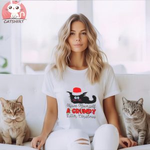 Have Yourself A Grumpy Litter Christmas Funny Christmas Cat shirt