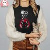 Hiss Off Angry Cat Shirt