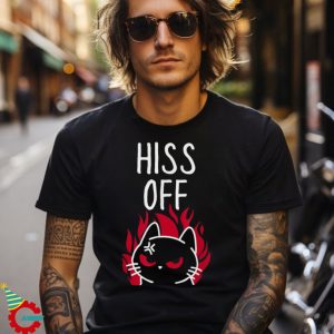 Hiss Off Angry Cat Shirt