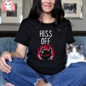 Hiss Off Angry Cat Shirt