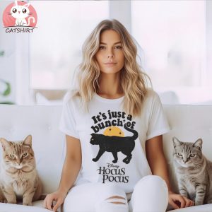 Hocus Pocus Black Cat Thackery Binx Just A Bunch Of Hocus Pocus Shirt