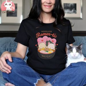 Hopeless Ramentic Cute Ramen Cats Kawaii T Shirt