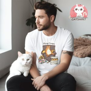 Hungry Cat Men's T Shirt