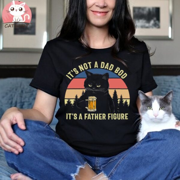 It's Not A Dad Bob Funny Cat T shirt, Cat Dad Shirt