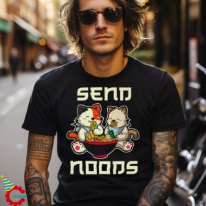 Japanese Anime Kawaii Ramen Noodles Cat Shirt