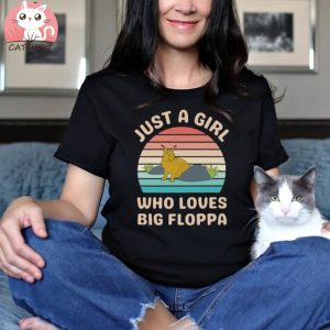 Just a Girl Who Loves Big Floppa Tee, Funny Caracal Cat Meme, Floppa Cat, Caracal Owner, Big Floppa Is Calling T Shirt