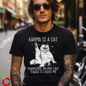 Karma is a Cat Sweatshirt