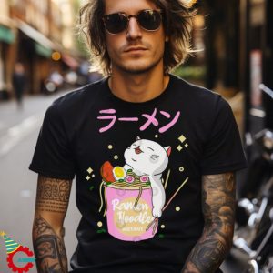 Kawaii Cat Ramen T Shirts