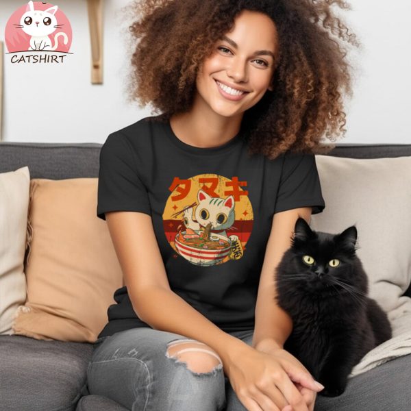 Kawaii Cute Cat Tee Shirt