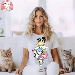 Kawaii Friends Ice Cream T Shirt