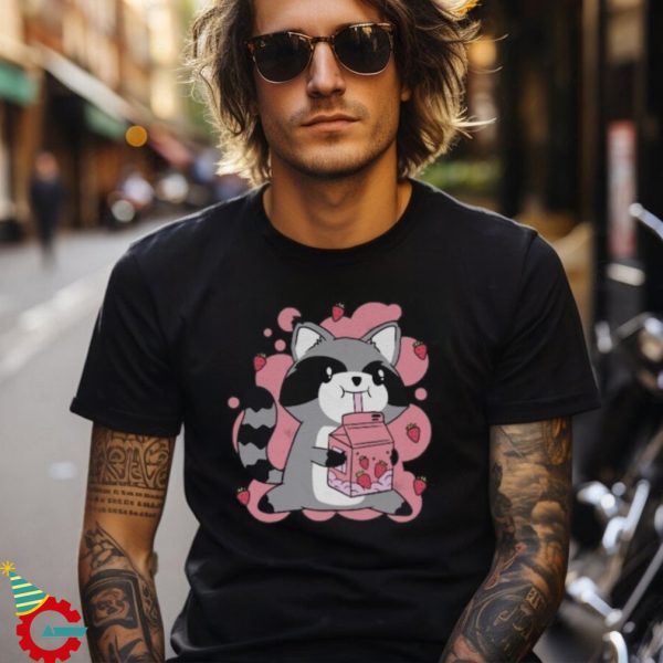 Kawaii Strawbery Cat Shirt