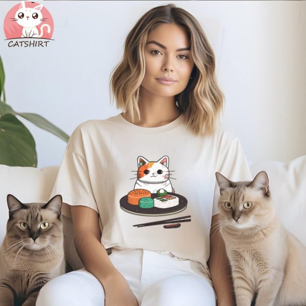 Kawaiii Cat Sashimi Cats Shirt