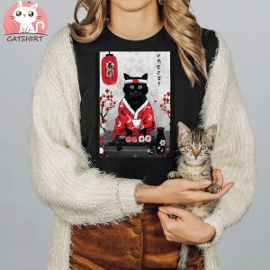 Kimono Sushi The Cats Shirt